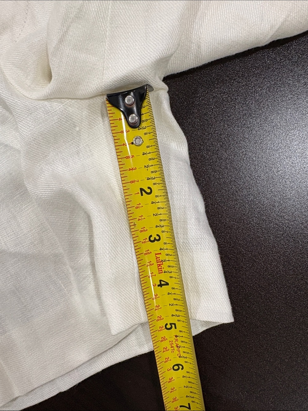Buck Mason Women’s White Hutton Linen Shorts Size 2 Retail $178 - Picture 8 of 14
